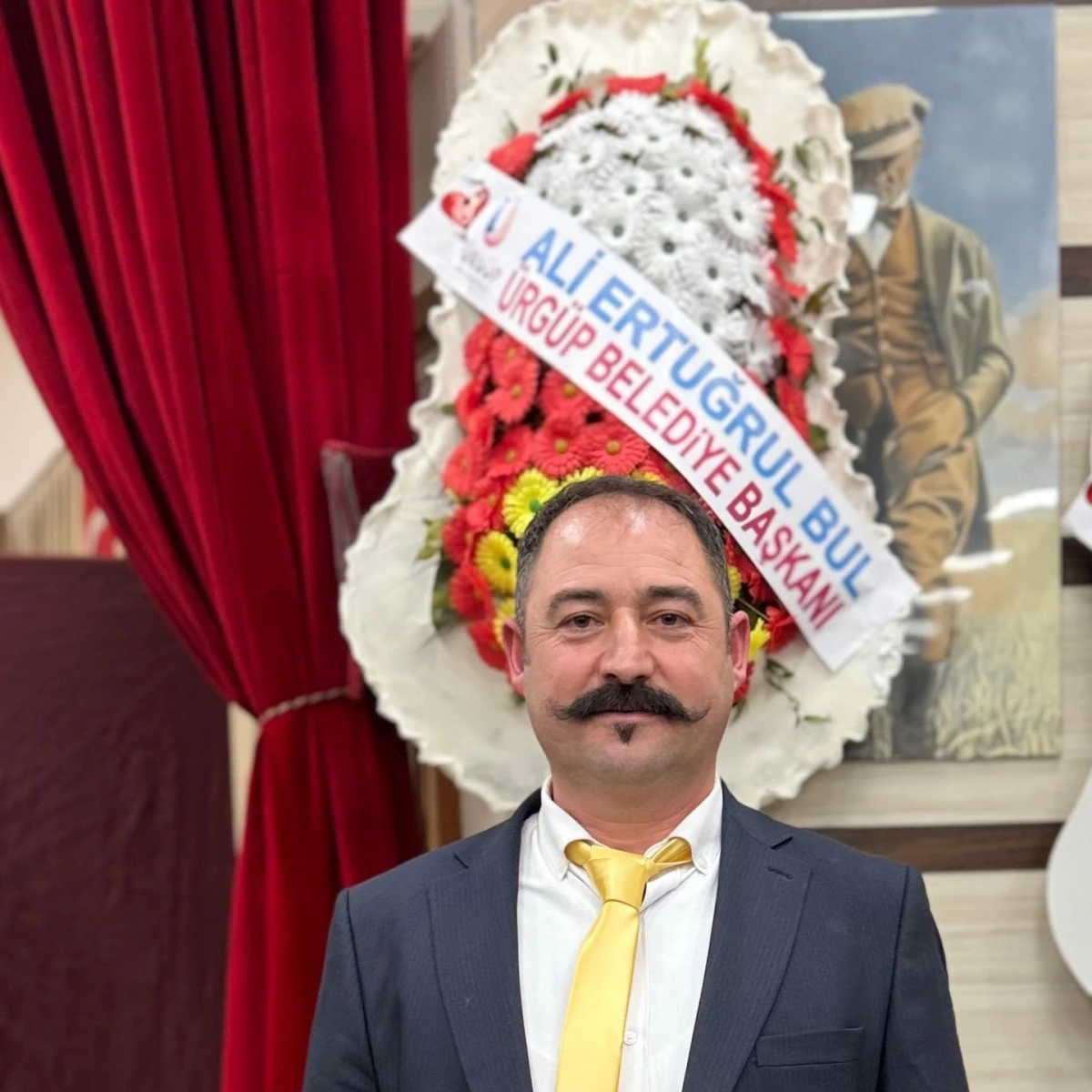 &Uuml;rg&uuml;p Esnaf ve Sanatk&acirc;rlar Odası&rsquo;nda Yeni Başkan Osman Şenkaya